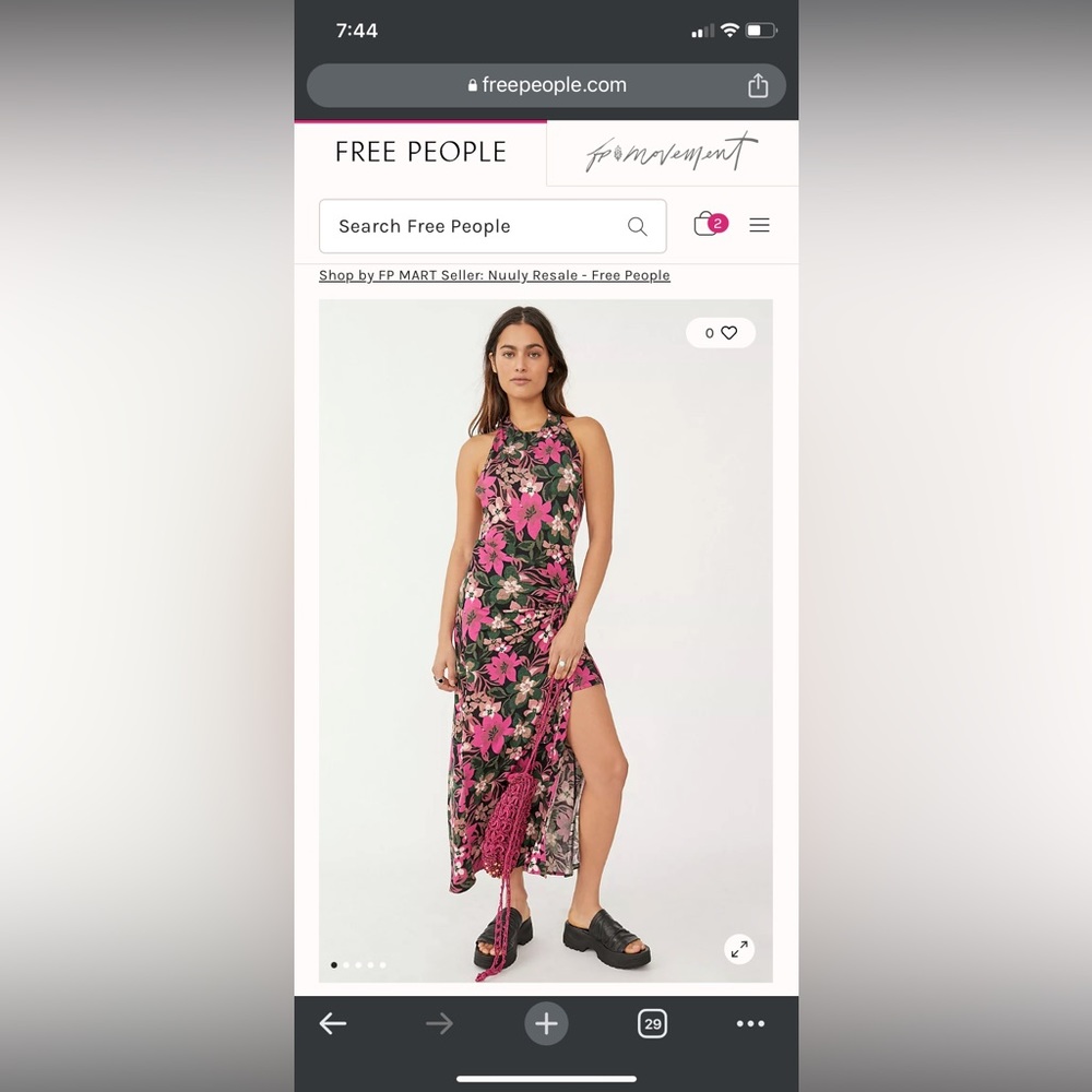 Free People Mimi Floral Dress (size S)